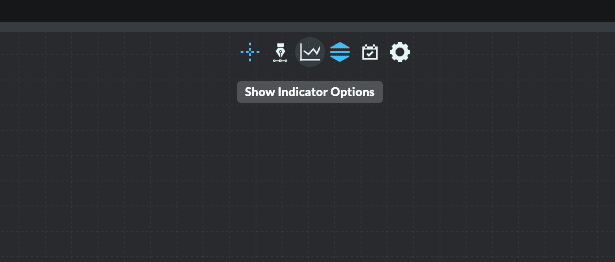 Setting Up Bollinger Bands on Finamark: Click on “Show Indicator Options”