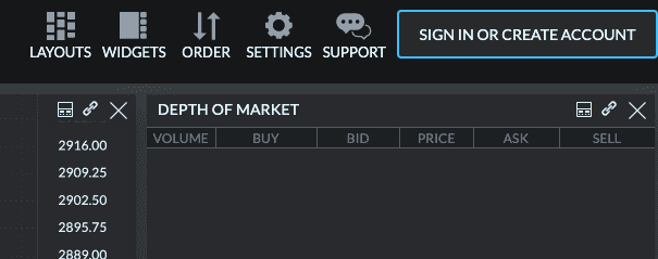 Setting Up Bollinger Bands on Finamark: Sign in