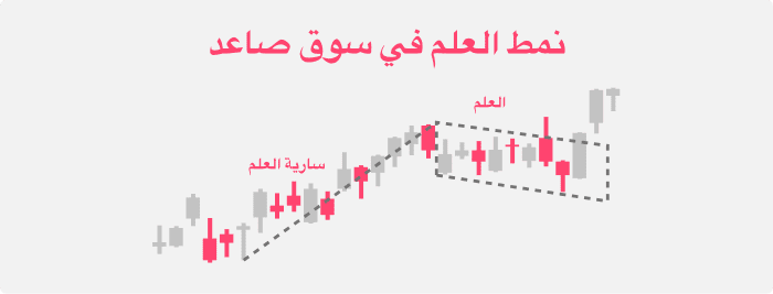 نمط العلم في سوق صاعد