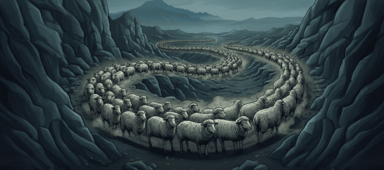 Herd mentality in funded trading