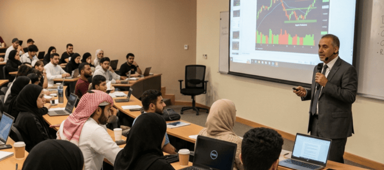 Representantes da Universiapolis e da Earn2Trade anunciam sua parceria educacional em Agadir, Marrocos