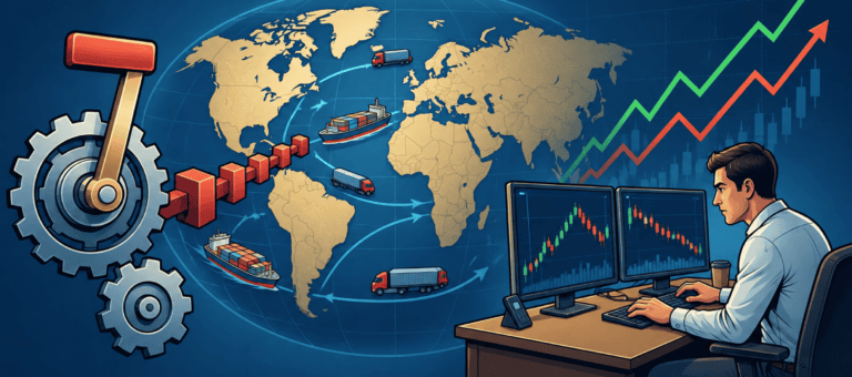 Les droits de douane et les traders financés