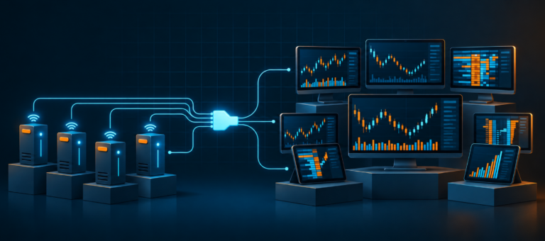 dxFeed e DeepCharts na Earn2Trade